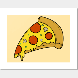 Pizza Slice Posters and Art